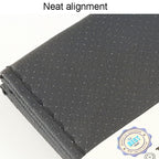 Hand-Sewn Microfiber Non-Slip Steering Wheel Cover Universal Turning Grip Sleeve, 38cm