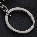 Men Car Pendant Personalized Tank World Model Keychain