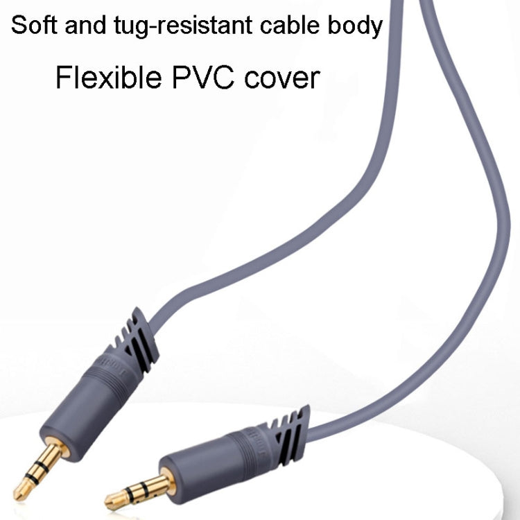 JINGHUA A240 3.5mm Male To Male Audio Cable Cell Phone Car Stereo Microphone Connection Wire, 1.5m, 3m, 5m, 10m, 15m, 20m, 30m