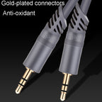 JINGHUA A240 3.5mm Male To Male Audio Cable Cell Phone Car Stereo Microphone Connection Wire, 1.5m, 3m, 5m, 10m, 15m, 20m, 30m