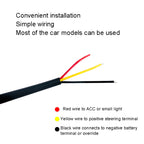 2pcs Car Fender Blade Dynamic Side Marker Lights 12V LED High Bright Daytime Running Lights, Red, White, Blue