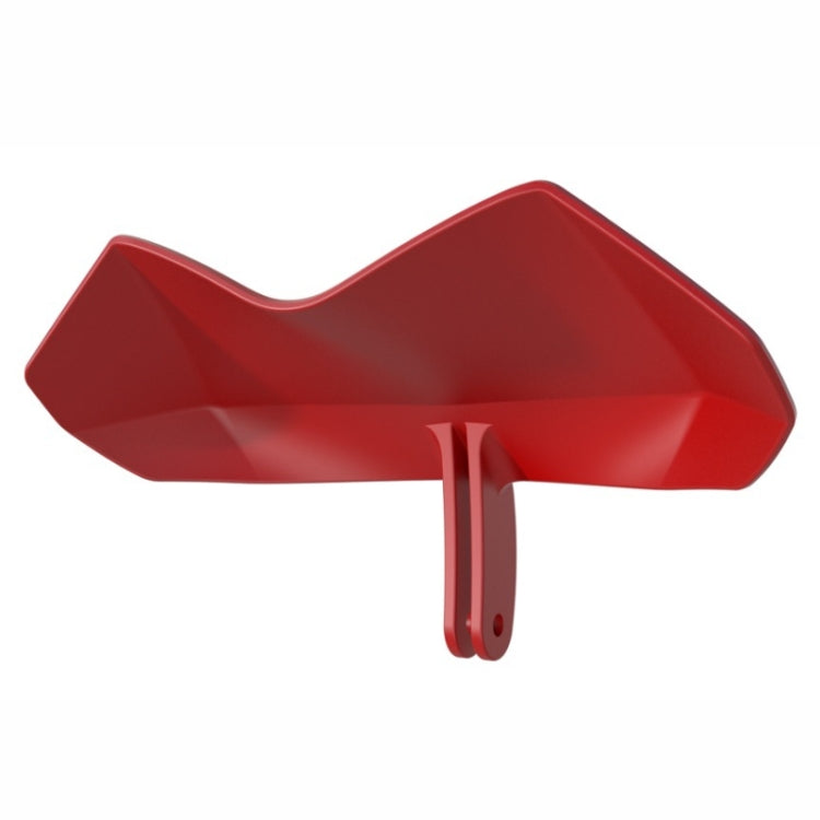 Motorcycle Mobile Phone Holder Sun & Rain Protection Expanded Deflector Wing, Red, Lemon Yellow, Blue, Black