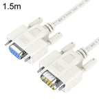 JINGHUA B110 Male To Female DB Cable RS232 Serial COM Cord Printer Device Connection Line, 1.5m, 3m, 5m, 10m