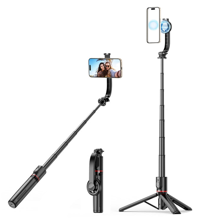 L20 Magnetic Bluetooth Selfie Stick Phone Holder Desktop Tripod, L20, L20S