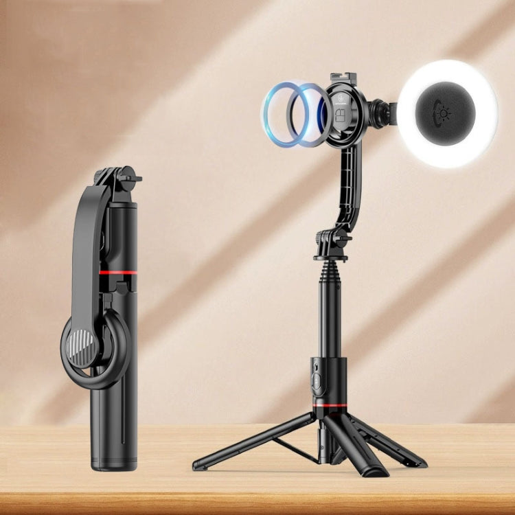 L20 Magnetic Bluetooth Selfie Stick Phone Holder Desktop Tripod, L20, L20S