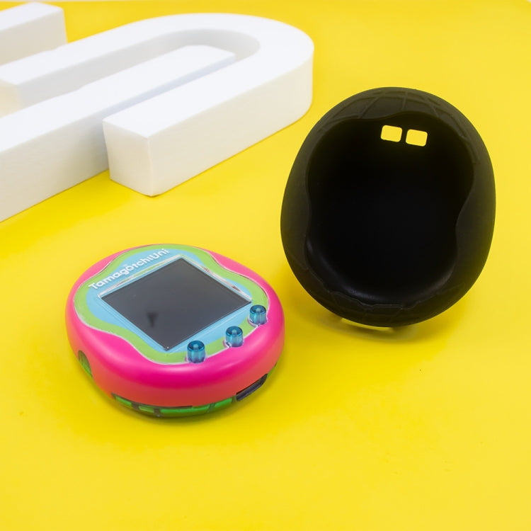 For Tamagotchi Uni (2023) Pet Game Machine Silicone Protection Case, For Tamagotchi Uni (Black), For Tamagotchi Uni (Rose Red), For Tamagotchi Uni (Blue)