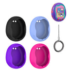 For Tamagotchi Uni (2023) Pet Game Machine Silicone Protection Case, For Tamagotchi Uni (Black), For Tamagotchi Uni (Rose Red), For Tamagotchi Uni (Blue)
