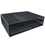 Computer Cooling Height Increase Stand Drawer Type Double Iron Desktop Storage Shelf