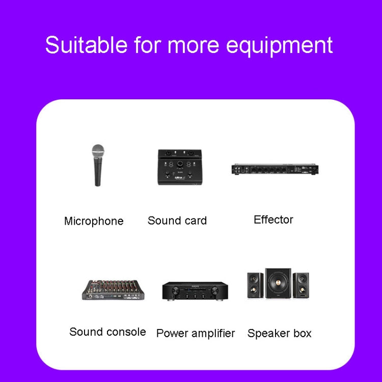 JINGHUA 6.5 Male To Female XLR Audio Cable 6.35 Three Core Balanced Microphone Mixer, 1.5m, 3m, 5m, 10m