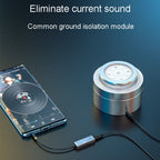 JINGHUA Z100 3.5mm Audio Isolator Car AUX Noise Reduction And Anti-Interference Sound Filtering