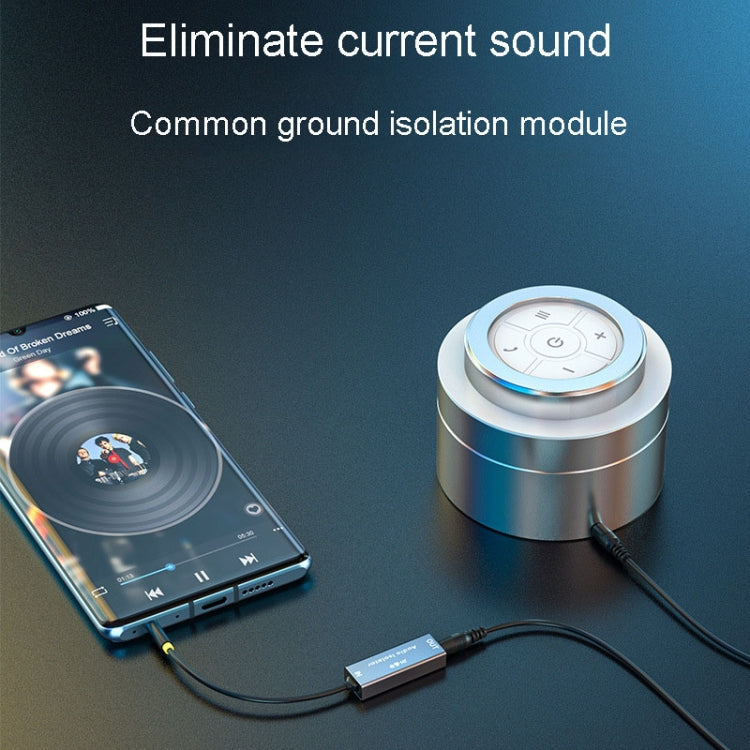 JINGHUA Z100 3.5mm Audio Isolator Car AUX Noise Reduction And Anti-Interference Sound Filtering