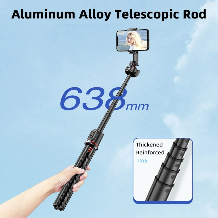 Octopus Tripod Mobile Phone Camera Portable Handheld Photo Bracket, C03 Telescopic Pole With Remote