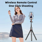 Octopus Tripod Mobile Phone Camera Portable Handheld Photo Bracket, C03 Telescopic Pole With Remote