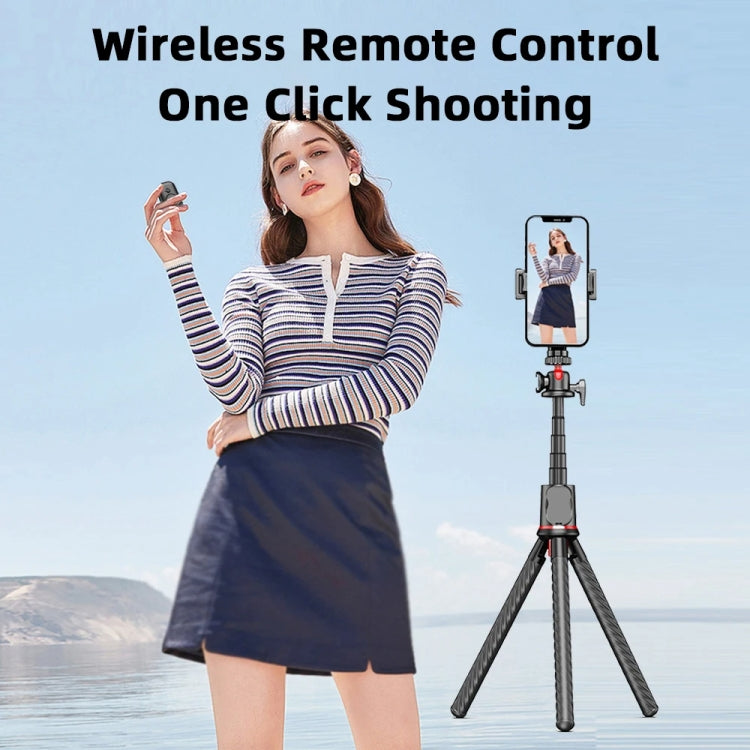 Octopus Tripod Mobile Phone Camera Portable Handheld Photo Bracket, C03 Telescopic Pole With Remote