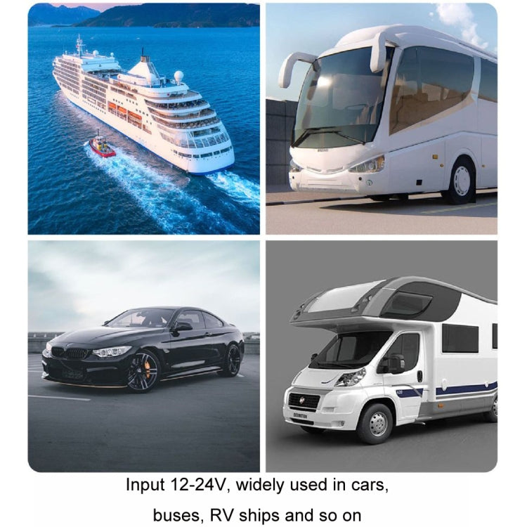 Car Ship Modified Waterproof USB Socket Charger, UCC-350 QC+PD Fast Charge 30W, UCC-350 AC3.1A Total 3.1A 15.5W