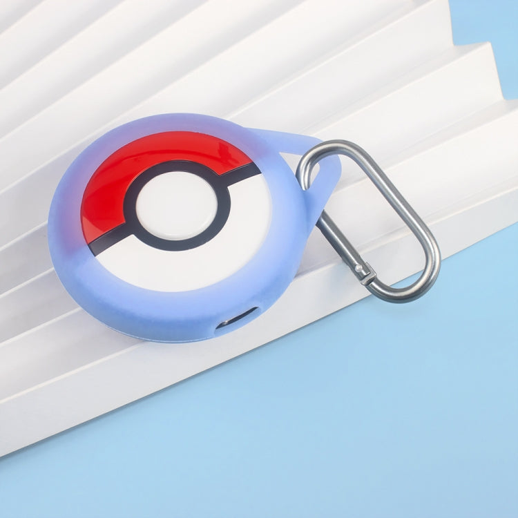 For Pokemon Go Plus+ Sleep Monitor Poke Ball Anti-fall Silicone Protective Case, For Pokemon Go Plus+(Luminous Blue), For Pokemon Go Plus+(Black), For Pokemon Go Plus+(Pink)