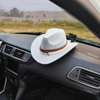 Car Cowboy Hat Rack Home Door Rear Hat Hook Holder, Black, White, Gray, Yellow