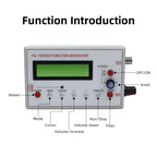 FG-100  1Hz-500kHz DDS Function Signal Generator Frequency Counter, FG-100