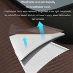 LINXICP 3 In 1 Car Seat Lumbar Cushion Summer Special Memory Foam Breathable Car Back Pad