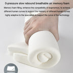 LINXICP 3 In 1 Car Seat Lumbar Cushion Summer Special Memory Foam Breathable Car Back Pad