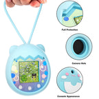 For Tamagotchi Pix Cartoon Electronic Pet Gaming Machine Silicone Protective Cover, Pink, Purple, Blue, Cyan