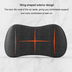 Car Cushion Driving Seat Cervical Support Backrest Pillow, Waist Pad Black, Waist Pad Blue, Waist Pad Gray, Headrest + Waist Pad Black, Headrest + Waist Pad Blue, Headrest + Waist Pad Gray