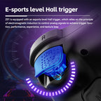 Z01 Wireless Gaming Vortex Dual Hall Body Grip For Switch / PS3 / PS4 / Adroid / IOS, White, black, green