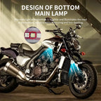M7 Motorcycle Flashing Light Waterproof Long Duration Wireless Remote Control Modified Warning Lights