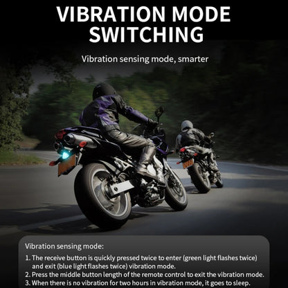 M7 Motorcycle Flashing Light Waterproof Long Duration Wireless Remote Control Modified Warning Lights