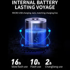 M7 Motorcycle Flashing Light Waterproof Long Duration Wireless Remote Control Modified Warning Lights