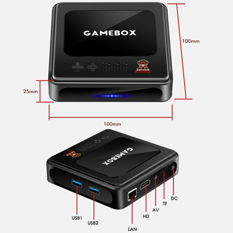 G10 GAMEBOX TV Box Dual System Wireless Android 3D Home 4K HD Game Console Support PS1 / PSP, 64G 30,000+ Games (Black), 128G 40,000+ Games (Black), 256G 60,000+ Games (Black), 64G 30,000+ Games (White), 128G 40,000+ Games (White)                      ...