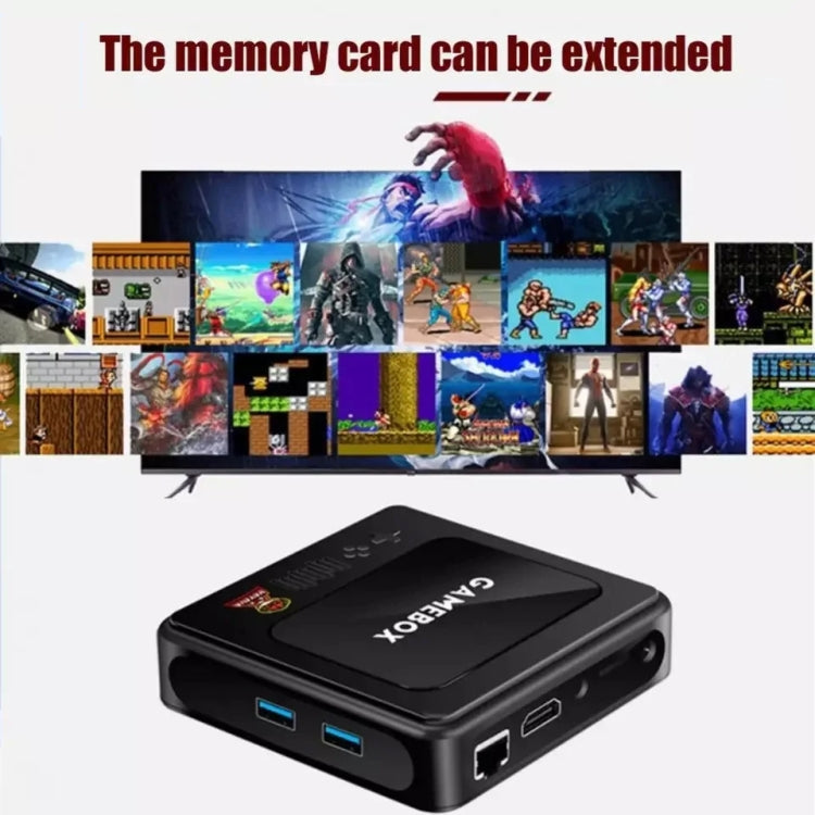 G10 GAMEBOX TV Box Dual System Wireless Android 3D Home 4K HD Game Console Support PS1 / PSP, 64G 30,000+ Games (Black), 128G 40,000+ Games (Black), 256G 60,000+ Games (Black), 64G 30,000+ Games (White), 128G 40,000+ Games (White)                      ...