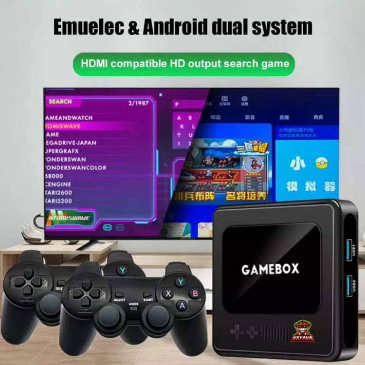 G10 GAMEBOX TV Box Dual System Wireless Android 3D Home 4K HD Game Console Support PS1 / PSP, 64G 30,000+ Games (Black), 128G 40,000+ Games (Black), 256G 60,000+ Games (Black), 64G 30,000+ Games (White), 128G 40,000+ Games (White)                      ...