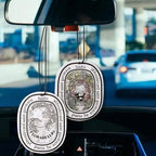 Diptyque Car Solid Fragrance Tablets Aromatherapy Cards