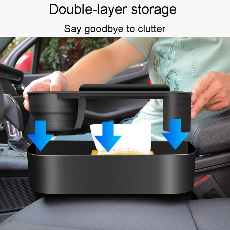 Automotive Seat Slit Organizing Box Car Seam Storage Compartment, 9197