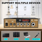 Car High-power Bluetooth Plug-in Card Digital Smart Amplifier, EU Plug, US Plug