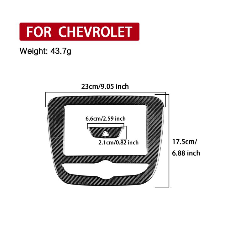 For Chevrolet Malibu XL 2016-2018 2pcs /Set Left-Hand Drive Navigation Panel Sticker
