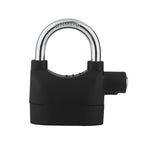 Outdoor Door Anti-Theft Alarm Lock Waterproof Anti-Pick Motorcycle Bicycle Padlock, Short Beam Model, Long Beam Model