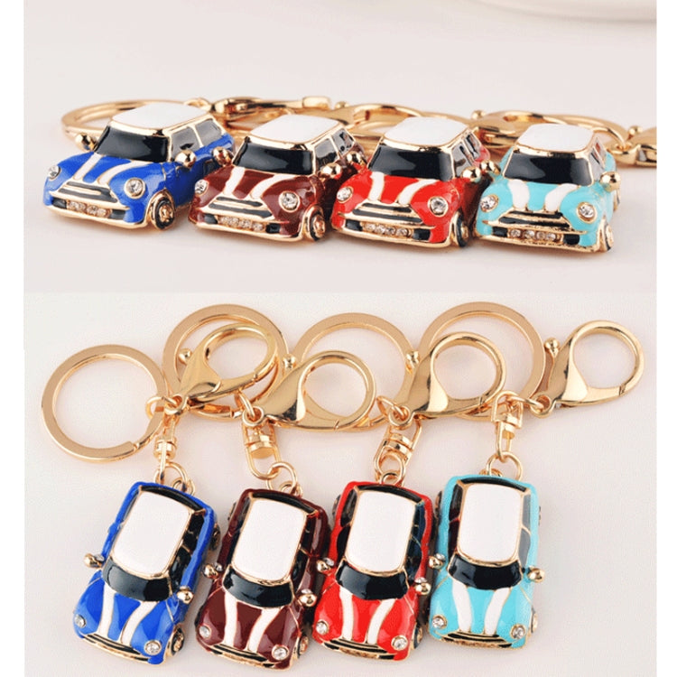 Mini Car Keychain Pendant Toy Beetle Car Gift, Red, Dark Blue, Dark Red, Lake Blue