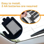 Vehicle-Mounted Multifunctional Warning Anti-Rear Collision Gesture Light
