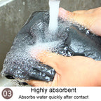 Automobile Washing Towel Wiping Cloth Car Cleaning Without Streak Wipes, 40 x 50cm