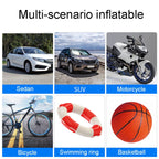Portable Multifunctional Car Inflator Automobile Tire Pneumatic Pump, Wired Pointer, Wired Digital, Wireless Digital