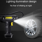 Portable Multifunctional Car Inflator Automobile Tire Pneumatic Pump, Wired Pointer, Wired Digital, Wireless Digital