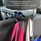 Car Back Seat Double Hook Phone Holder, Silver, Blue, Red
