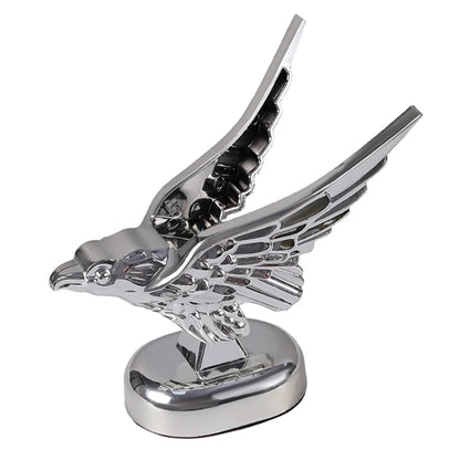 Car Hood Decoration 3D Spread Wings Flying Eagle Modification Universal Car Emblem