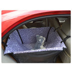 Car Single Seat Waterproof Pet Seat Protective Pad, Orange Cloud, Purple Cloud, Green Cloud