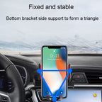 Car Cell Phone Telescopic Holder Universal Automobile Navigation Bracket, Air Vent Model, Suction Cup Model, 2 In 1