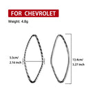 For Chevrolet Malibu 2016-2022 2pcs /Set Left-hand Drive A-pillar Speaker Sticker