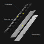 ENLEE E-654 Bicycle Silicone Chainstay Protector Mountain Road Bike Downtube Cover Stickers, E211, E212, E213, E214