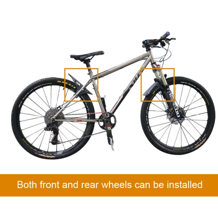 ENLEE E19001 Bicycle Front And Rear Universal Fenders Mountain Bike Mini Shield, A Model, B Model, C Model, F Model, K Model